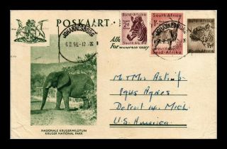 Dr Jim Stamps Kruger National Park South Africa Postal Stationery Postal Card