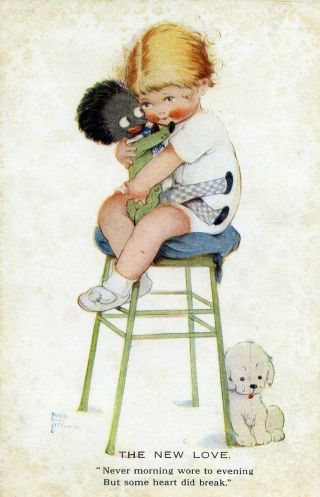 Mabel Lucie Attwell - The Love - Artist Drawn Postcard