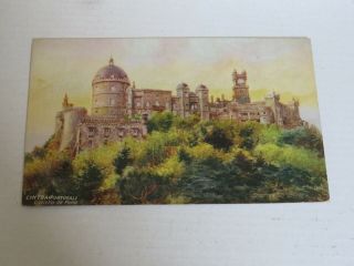 Vintage Cintra Castello De Pena,  Portugal Postcard Tuck 