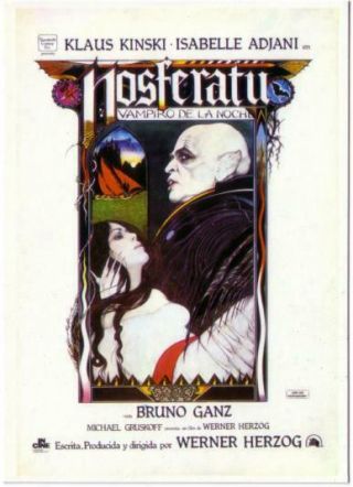 Postcard Of Nosferatu The Vampyre Movie Spanish