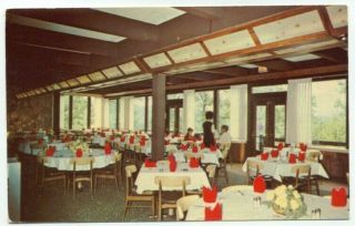Olive Hill Ky Carter Cave State Resort Park Dining Room Postcard - Kentucky