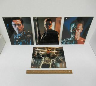 (4) T2 Terminator 2: Judgment Day Glossy (8x10) Classico Modern Postcards Wz7074
