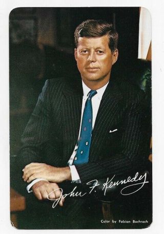 President John F.  Kennedy Prayerful Remembrance Card 2021