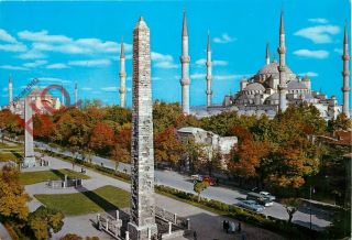 Picture Postcard: Istanbul,  Hippodrome And The Blue Mosque