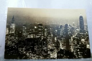 York Ny Nyc Rockefeller Center Postcard Old Vintage Card View Standard Post