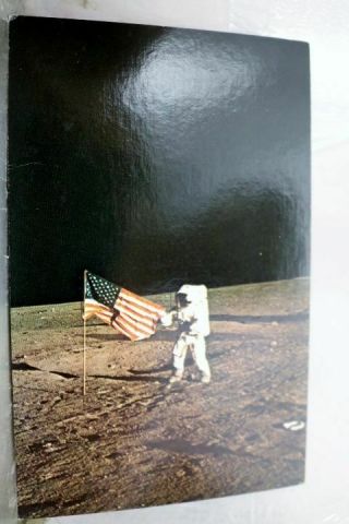 Florida Fl Nasa John Kennedy Space Center Apollo Postcard Old Vintage Card View