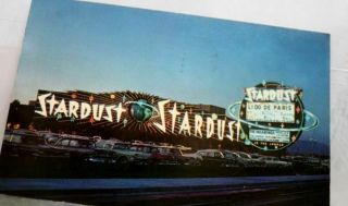 Nevada Nv Las Vegas Stardust Hotel Postcard Old Vintage Card View Standard Post