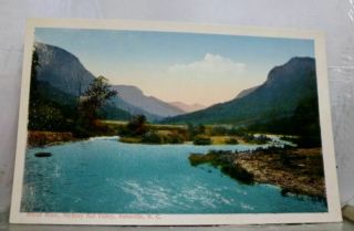 North Carolina Nc Asheville Hickory Nut Valley Broad River Postcard Old Vintage