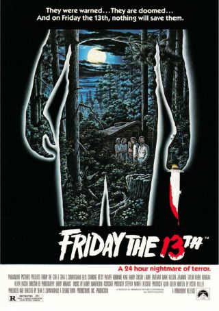 Postcard Of Friday The 13th Movie 1