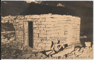The Stone Cottage,  Mammouth Cave,  Kentucky (copyright 1910)
