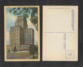 1950s Hotel Westward Ho Phoenix Arizona Postcard
