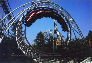 Wabash Cannonball Roller Coaster,  Opryland Usa Amusement Park,  Nashville,  Tn.