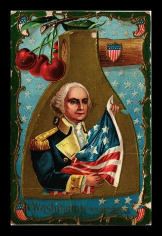 Dr Jim Stamps Us George Washington Birthday Series 2 Postcard