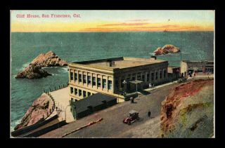 Dr Jim Stamps Us Postcard Cliff House San Francisco California
