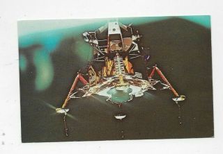 Vintage Postcard Nasa Lunar Module Eagle Kennedy Space Center 110