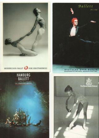 22 Postcards: Ballet Dancers