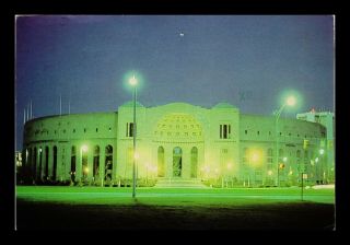 Us Postcard Jesse Owens Plaza Ohio State University Columbus Football Stadium
