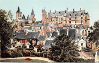 France Loches (i - Et - L) Le Chateau Et La Collegiale Cpsm