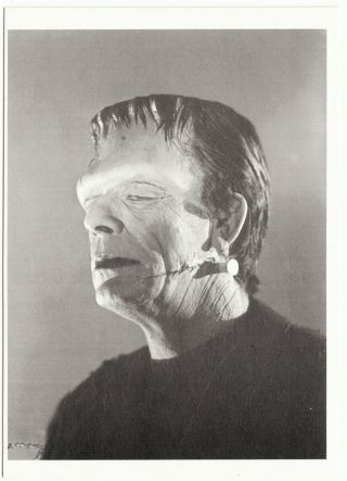 Glenn Strange In Abbott And Costello Meet Frankenstein Movie Postcard