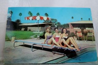 Texas Tx Fairway Motor Hotel Mcallen Postcard Old Vintage Card View Standard Pc