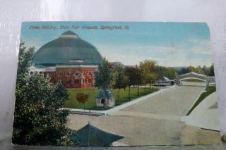 Illinois Il State Fair Grounds Springfield Postcard Old Vintage Card View Post