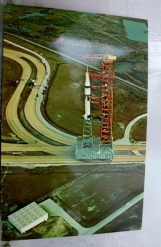 Florida Fl Kennedy Space Center Skylab 2 Complex 39b Postcard Old Vintage Card