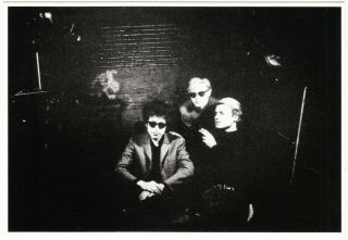 Bob Dylan With Andy Warhol And Gerard Malanga In 1966 Modern Postcard