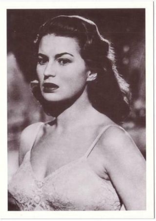 Silvana Mangano Actress In The 1950s Modern Postcard