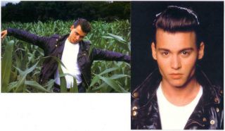 Johnny Depp In Cry - Baby John Waters Movie Postcards