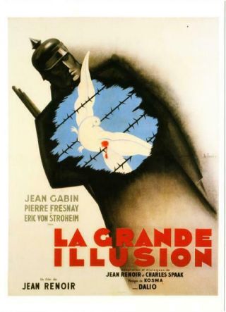 Postcard Of The Grand Illusion La Grande Illusion French Movie