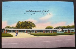 1940s Withlacoochee Court,  Us Hwy.  19,  Inglis,  Florida