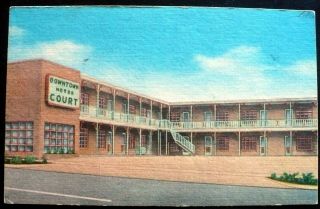 1950s Downtown Motor Court,  S.  Meeting Street,  Statesville,  North Carolina