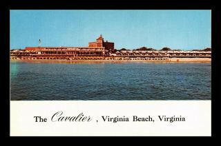 Dr Jim Stamps Us The Cavalier Virginia Beach Chrome View Postcard
