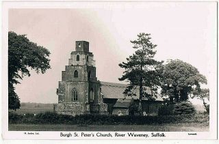 Suffolk - R/p - Burgh St.  Peter 