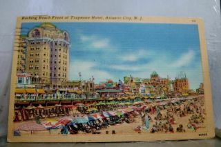 Jersey Nj Traymore Hotel Atlantic City Postcard Old Vintage Card View Post