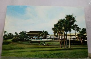 Florida Fl Country Club Inn Cape Coral Postcard Old Vintage Card View Standard