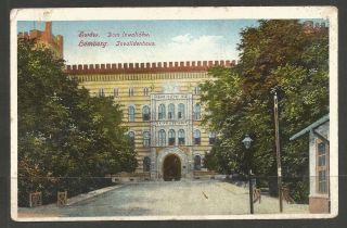 Ukraine / Poland.  1916.  Postcard.  Lwow / Lemberg