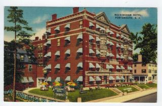 Rockingham Hotel,  Portsmouth,  Nh,  C.  1940