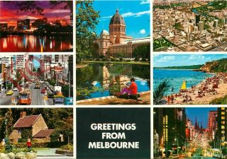 Picture Postcard; Greetings From Melbourne (multiview)