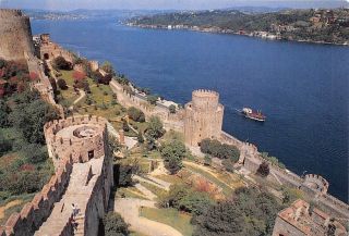 Turkey Istanbul The Fortress And The Bosphorus Rumeli Hisar Ve Bogaz