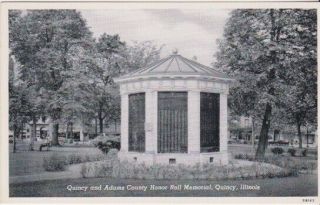 Quincy & Adams County Honor Roll Memorial - Quincy,  Illinois