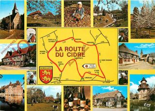 Picture Postcard - :normandy,  Normandie,  La Route Du Cidre