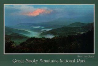 Great Smoky Mountains National Park,  Tennessee,  Blue Ridge,  Appalachian Postcard