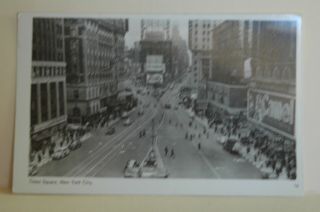 Times Square - Nyc - Real Photo - Vintage