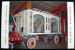 1960s Cage Wagon,  Circus Hall Of Fame,  Sarasota,  Fl