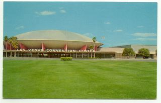 Las Vegas Convention Center Nv Vintage Postcard - Nevada