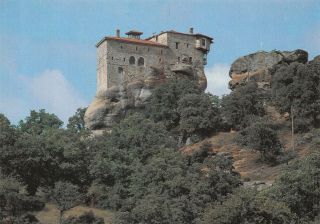Greece Meteora Monastery Of Saints Theodori Monastere Postcard