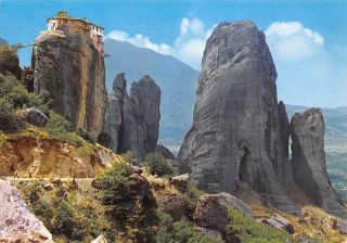 Greece Meteora Monastere Roussanos Monastery