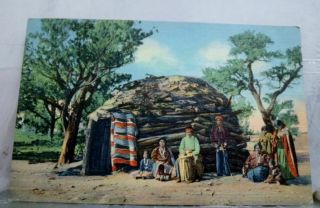 Mexico Nm Navajo Indian Reservation Postcard Old Vintage Card View Standard
