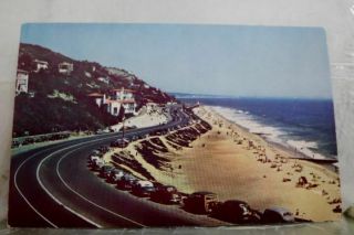 California Ca Santa Monica Beach Postcard Old Vintage Card View Standard Post Pc